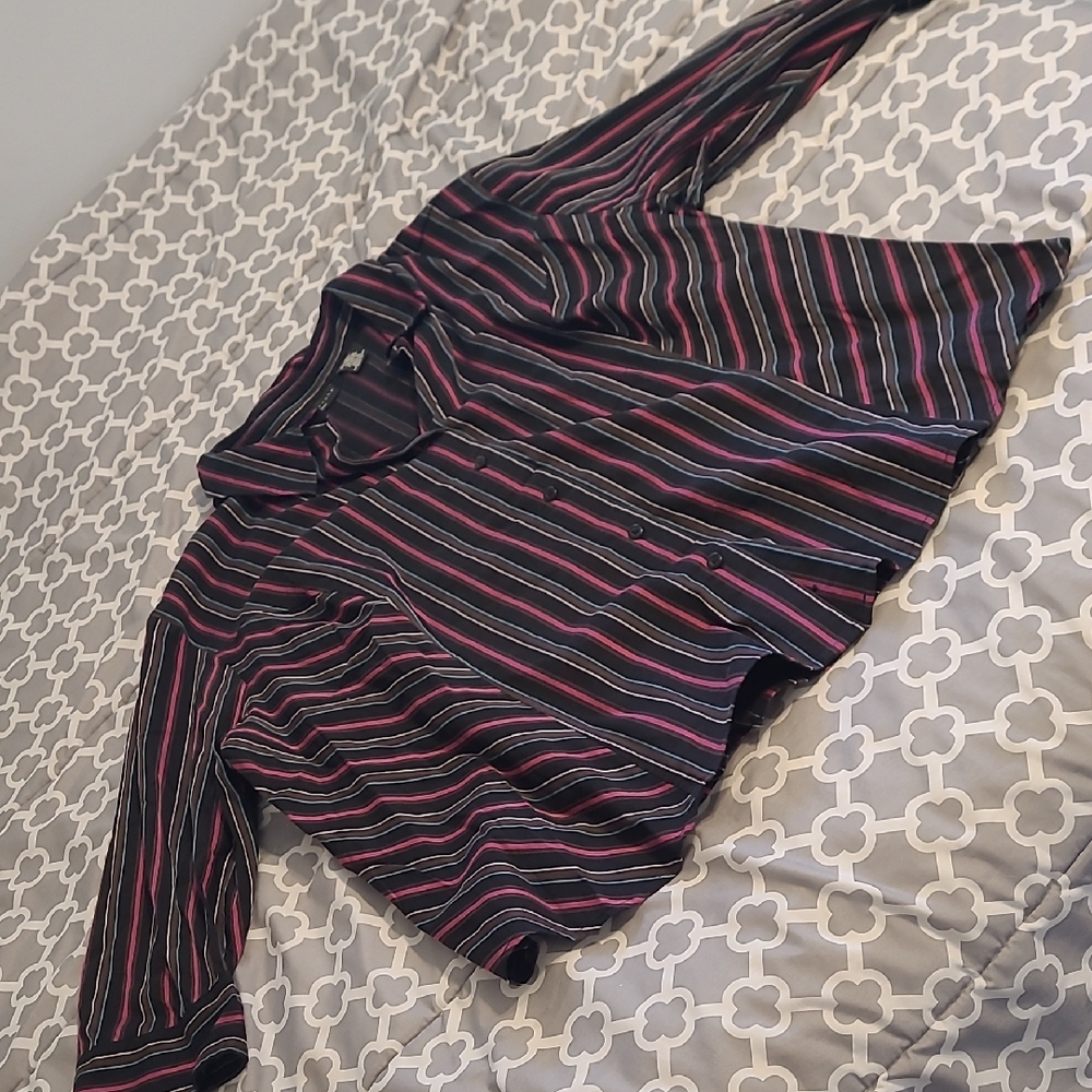 Apostrophe Multicolor Striped Shirt